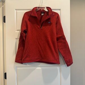 Patagonia Crimson Fleece Quarter-Zip Pullover